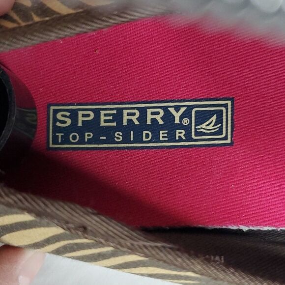 Sperry Top sider canvas slip on flats - Picture 5 of 10